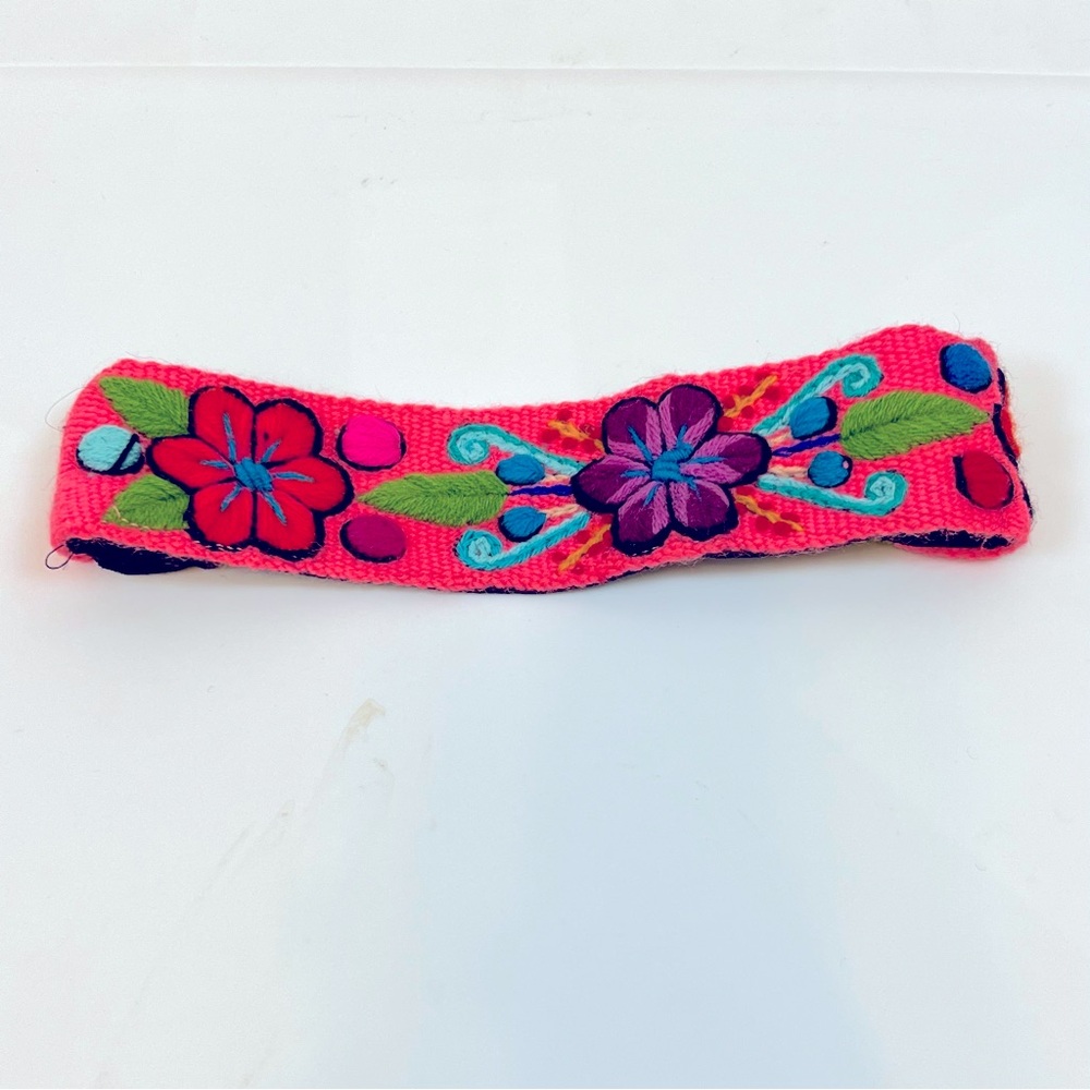 Embroidered Peruvian Headband